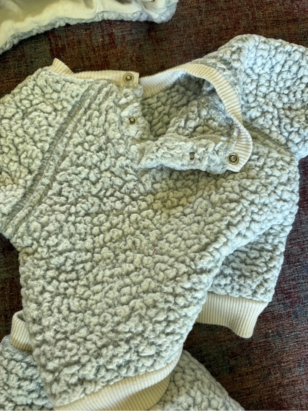 3 month grey size fox costume